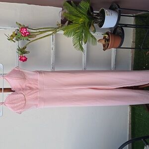 Elegant Light Pink Jumpsuit
